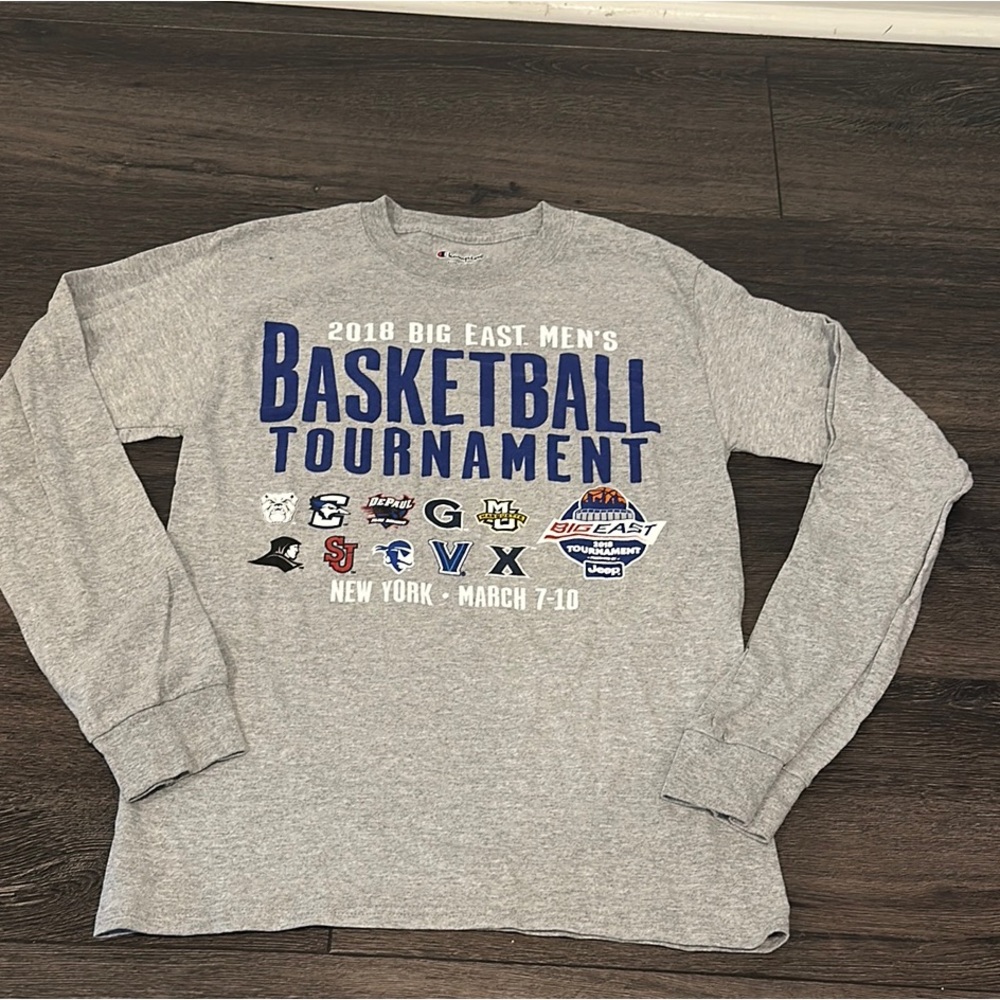 Champion 2018 Big East Men’s Basketball Tournament Long Sleeve T-Shirt